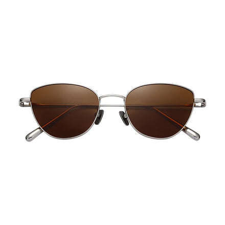 High Quality Retro Metal Sunglasses Polarized UV400 Custom Logo Comfortable Style Eyewear for Men Women