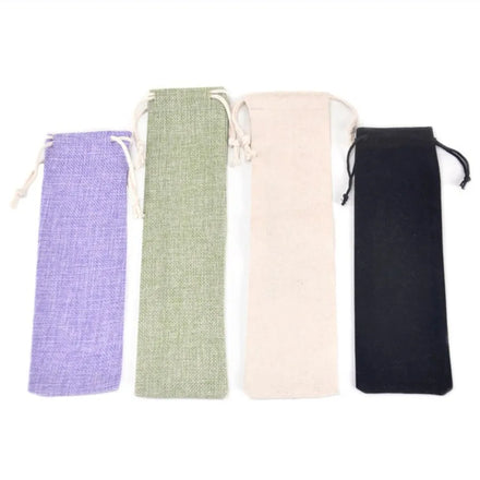Cloth Bag for Drinking Straws Gift Packing Drawstring Pocket Best Selling Product