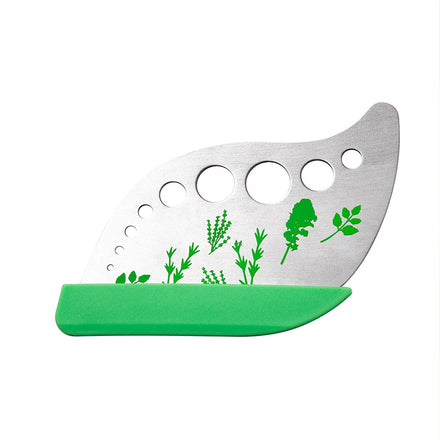 Multifunctional 9-Hole Stainless Steel Herb Stripper Metal Leaf Peeler Cutter Comfortable Handle Kitchen Accessories Vegetable