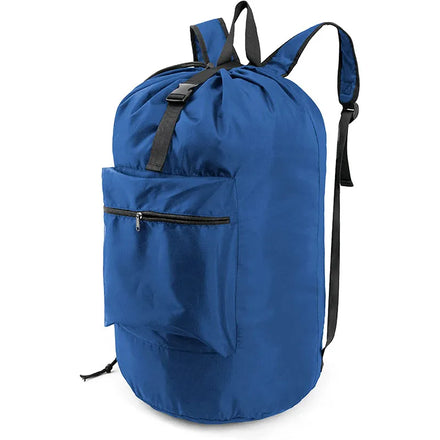 Custom Jumbo Travel Laundry Drawstring Backpack Bag Dirty Clothes Storage Organizer Hamper Bag for Camping Dorm Room
