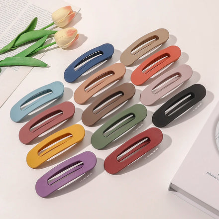 Ins Popular Banana Hair Clip No Crease Matte Clips Ladies Makeup Hair Clip
