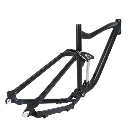 Electric Assist Ebike Frame 29Er Full Suspension Aluminum Alloy BMX Disc Matte Finish 3.2kg Lightweight Battery Cases