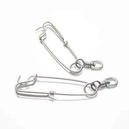 Heavy Duty Floatline Tuna Clip with Swivel for Spearfishing Float Line