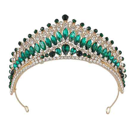 Bridal Crown Headdress Crystal Crown Elegant Beauty Crown Wedding Bridal Tiara