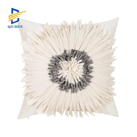 Innermor Luxury Floral Nordic Print Pillows Embroidery Technique Fast Shipment for Holiday Gift Promotion Wholesale for Hotels