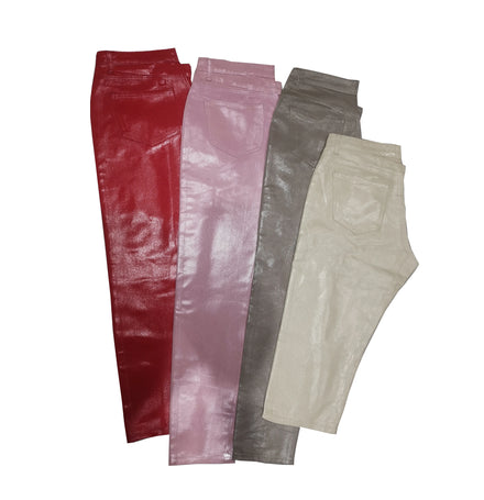 Customized Luxury Special Hand Wax Pants Mens Pants Wax Denim Jeans for Men