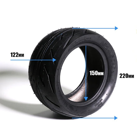 Superbsail Electric Scooter 10x4.50-6 Vacuum Tyre 10x4.50-6 Tubeless Tire Bike Wheel Electric Scooter Parts Accessories