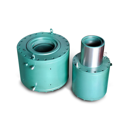 DAFANG YDC Prestress Hydraulic Jack 100 Ton Hollow Tension Jack Electric Pump Operation 1 Year Warranty