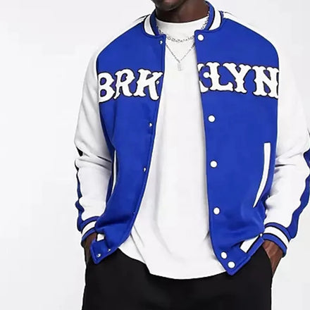OEM Service Men's Baseball Loose Casual Sport Jacket Custom Top Variety Jackets for Men