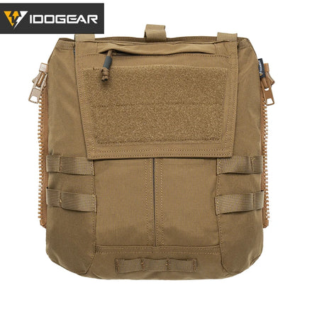 IDOGEAR Tactical Pouch Bag Zip on Panel Magazine Pouch Bag Pouches Tactical Backpack for AVS JPC2.0 CPC