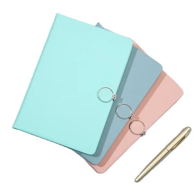 Promotional A5 Notebook Custom Hardcover Notebook Planner Cute Diary Agenda Pu Leather Business Notebook with Insert Paper