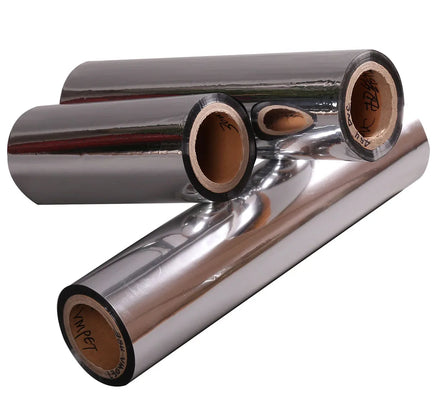 3 Micron Silver Soft Opaque PET Double Side Aluminized Mylar Film with Low Light Transmission for Radiation Detector