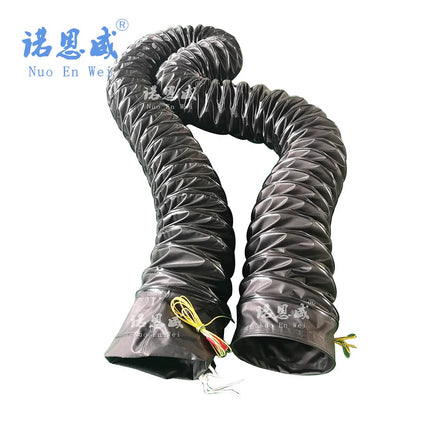 250MM Hot Sale Explosive-proof Flexible Duct Tarpaulin Ventilation Duct Outdoor Graphic Design Anti-static Fabric Waterproof
