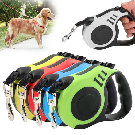 Pet Accessories Automatic Retractable Hands Free Rope Auto Pet Dog Leash Rope