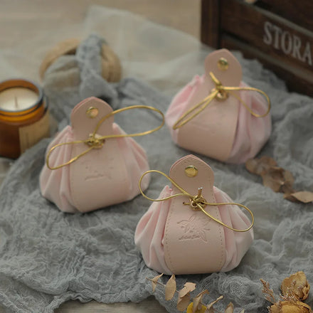 New Candy Gift Bag Drawstring Wedding Candy Pouch Wedding Guest Gift Souvenir Candy Gift Box for Guest
