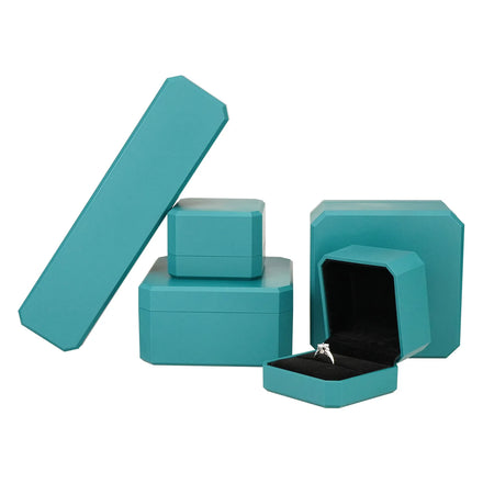 Wholesale Luxury Packaging Travel Jewellery Packaging & Display Earrings Jewelry Box Small Gift Woman Custom Logo Jewelry Box