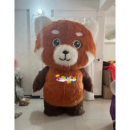 Customizable Design Huge Advertising Inflatable Raccoon Mascot Cartoon Costume Raccoon Animal Party Adult Dress for Sale