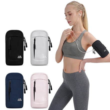 HUALIAN Customization Sweatproof Custom Pattern Arm Bag Lightweight Sports Running Mobile Phone Bag Case
