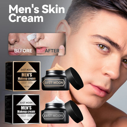 East Moon 100% Natural Herbal Vegan Brightening Moisturizing Anti-Wrinkle Beauty Flawless Concealer for Acne Marks Men's Lazy