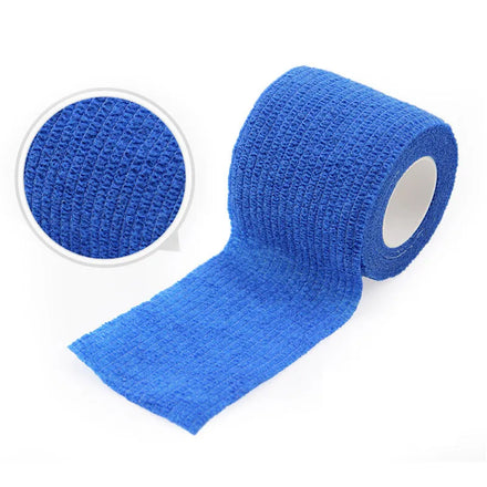 1inch*5 Yards Self Adhesive Breathable Athletic Sport Bandage Wrist Tape for Ankle Knee Sprains