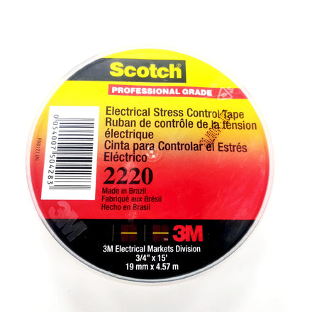 3M 2220 Scot Ch Electrical Stress Control Tape 2220 High Temperature Industrial Special Electrical Tape