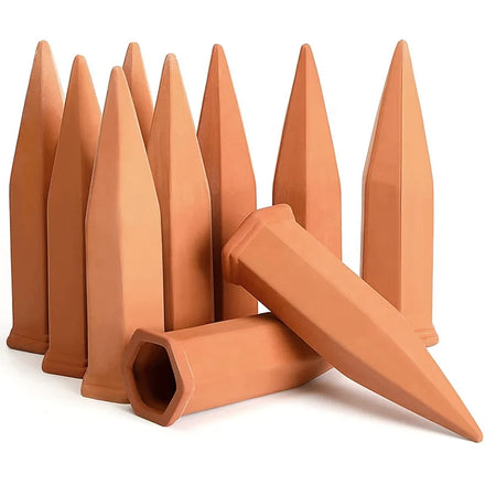 Wholesale Self-Watering Terracotta Planters Hanging Pot Feature Indoor Outdoor Flowerpot Design Decoration Watering Spike Usage
