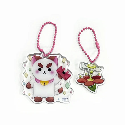 Custom Charm Printed Double Sided Acrylic Keychain Custom Printed Holographic Rainbow Acrylic Keychain