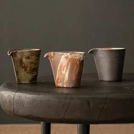Pitcher Japanese Style Stoneware Fair Mug Household Small Ceramic Heat-resistant Tea Sea Accessories Tea Pitcher Gong Dao Bei