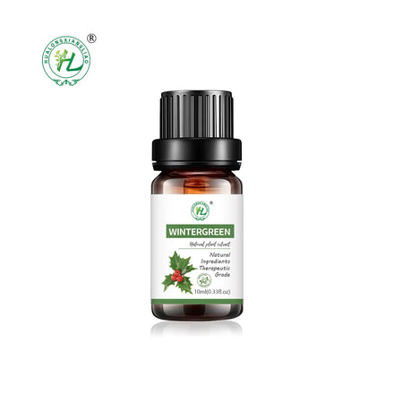 Wintergreen Essential Oil for Perfume Massage - 100 Pure Natural Gaultheria Fragrantissima Plant Steam Distilled | 10ML