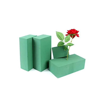 Wet Absorbent Plastic Foam Block Flower Arrangement Green Waxy Foam for Mother's Day and Graduation