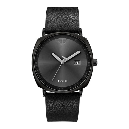 OEM Accept TOMI 093 Quartz Watch Fashion Casual Simple Men's Leather Minimalist Watches Male Versatile Watch Reloj