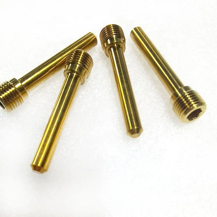 CNC GR5 Titanium Brake Pad Pin M10X1.0 with Hex Head Factory Supply