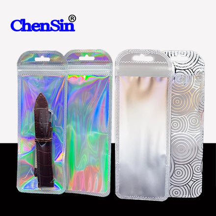 70*185 mm Plastic Bag Whit Zipper Packaging for Gift Accessories Zip Lock Plastic Bag