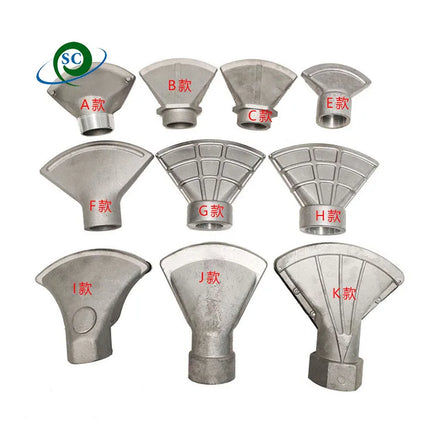 CS Best Quality Spray Water Head for Road Sprinkler Water Truck Parts Flat Duck Mouth Nozzle