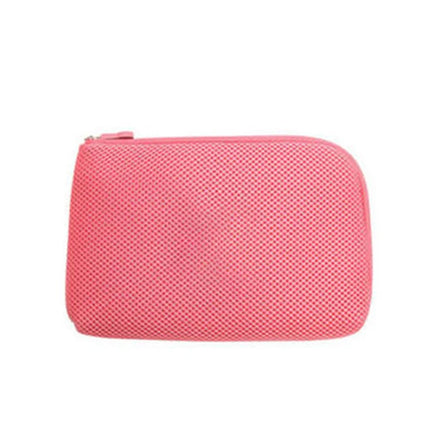 Lightweight portable usb cable storage bag mesh data cable storage bag travel electronic accessories bag