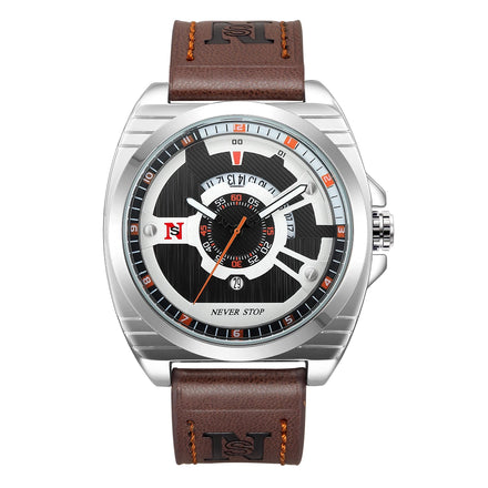 TOMI High-quality Watch Trendy Casual Simple Large Dial Fashionable Quartz Luminous Calendar Men's Watch Oem Accept Reloj