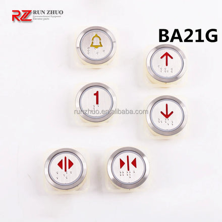 Elevator Car Outbound Call Touch Button A4J101576 BA21G A4N101577 DC24V