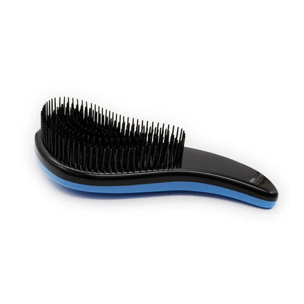 Factory Mini Comb Professional Custom Logo Printing Hairbrush Plastic Anti Static Matte Beige Detangling Hair Brushes