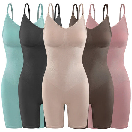 Wholesale Abdominal Compression Bodysuit Women's Waist Trainer Body Shaper Butt Lifter Postpartum Recovery Slimming Shapewear