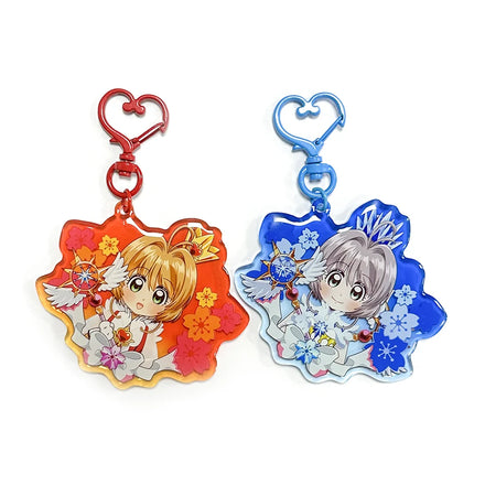 Acrylic Personalized Epoxy Resin Holographic Transparent Charm Acrylic Custom Printing Transparent Holographic Keychain