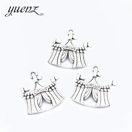 YuenZ Metal Circus Tent Charm Vintage Tibetan Silver Pendant Jewelry Products Charms Diy Pendants for Necklace BraceletsE20