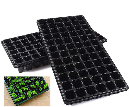 72 Holes Seedling Starting Sprouting Propagation Plug Trays Trays
