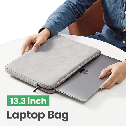 WMZD Custom Ultra Lightweight Diamond Foam Waterproof Protective Laptop Sleeve with Handle Canvas Material for Laptop Computer