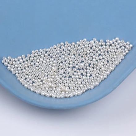 Wholesale Natural 1.5-4mm White Round Shape Freshwater Loose Pearl Grade a