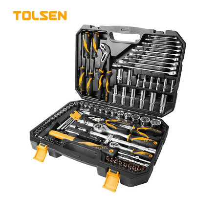TOLSEN 85354 New Product 116pcs Hand Socket and Wrench Tool Set With Good Price