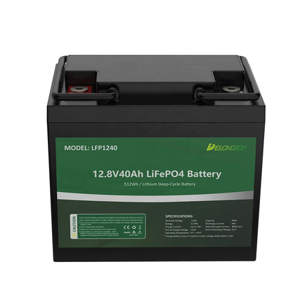 12 Volt 12ah 40ah 50ah Lifepo4 Deep Cycle Rechargeable Lead Acid Replacement Lithium Battery