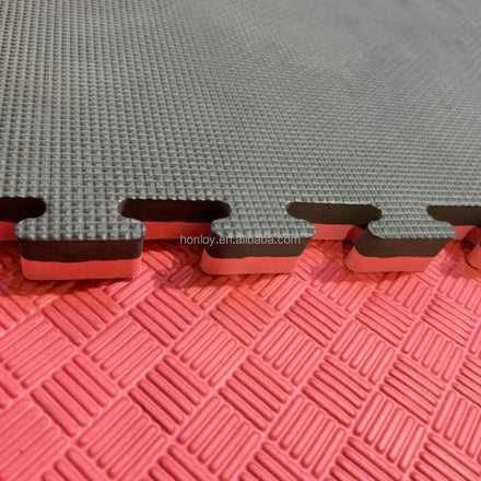 Honloy Factory Direct Heavy Duty Eco-Friendly Anti-Slip High Resilience Judo Crash Mat EVA Foam Customizable MMA Karate