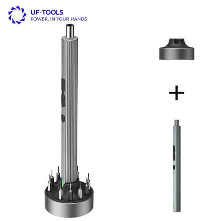 New Electric Screwdriver Kit Cordless Rechargeable Electric Screwdriver LED Light with Magnetic Drill Type-C Charging Base