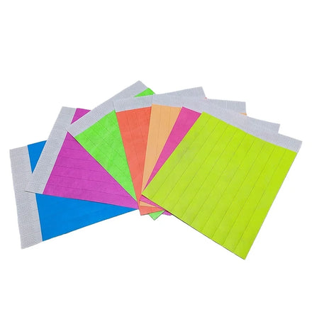 Cheap Neon Color Paper Tyvek Wristband / Bracelet