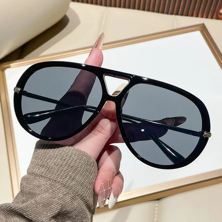 New Fashion HD Ben Ray Designer Eyewear UV400 Large Frame Toad Glasses Retro Trendy Pilot Sunglasses for Men Women